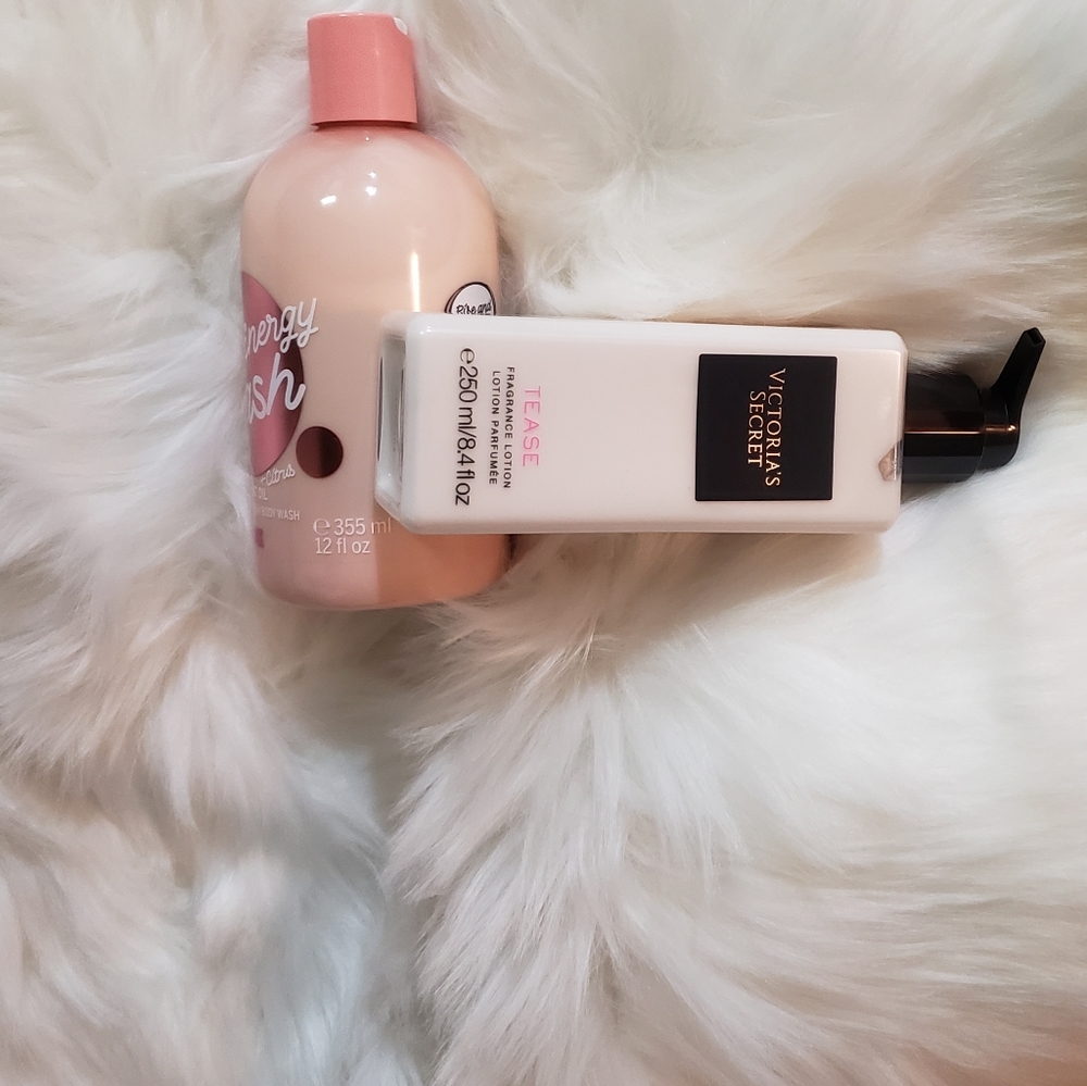 Pink Victoria secret gift set